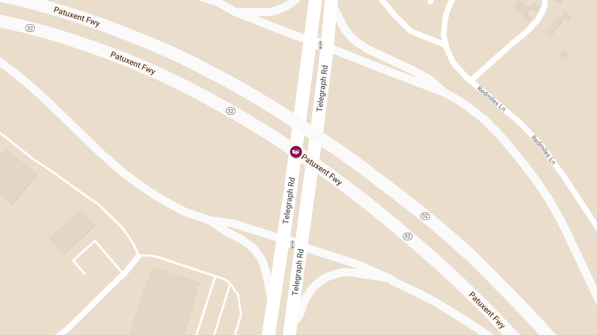 Crash Reported at Telegraph Rd and Eastbound Route 32