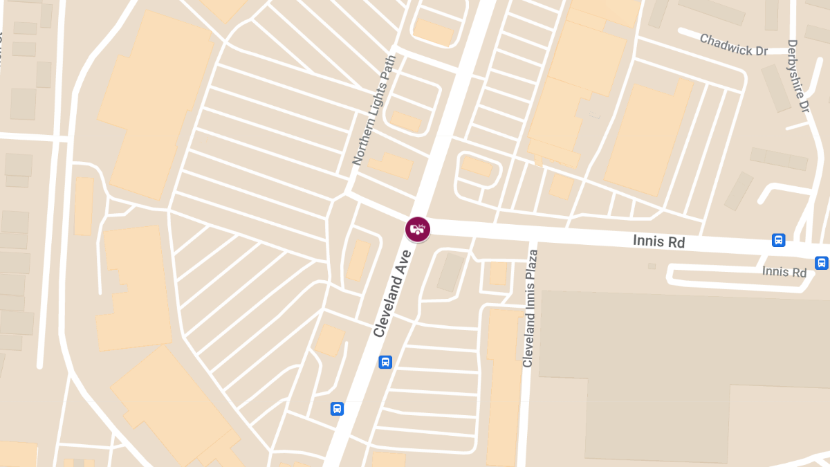 Crash With Injuries Reported at Cleveland Ave & Innis Rd