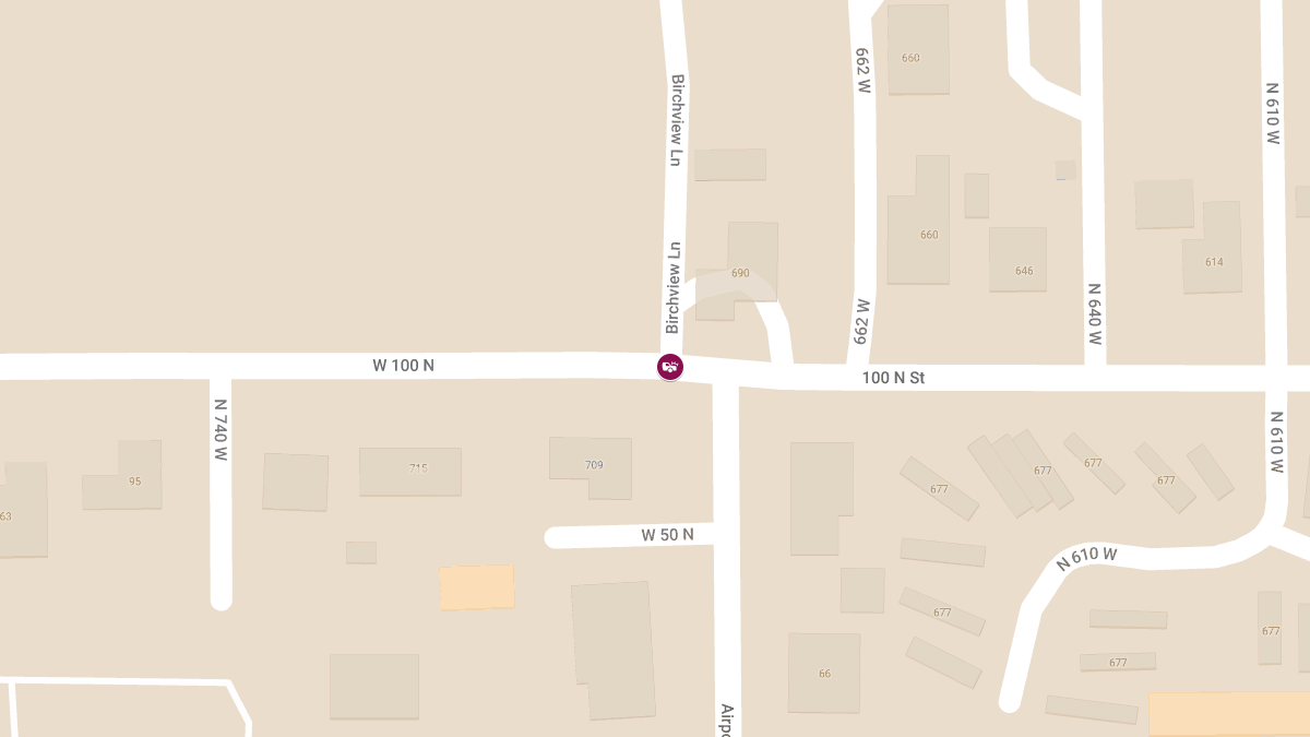Crash With Injuries at 100 N and 700 W