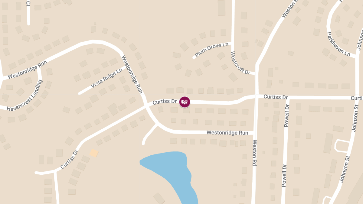 Crash With Injuries at 1129 Curtiss Dr