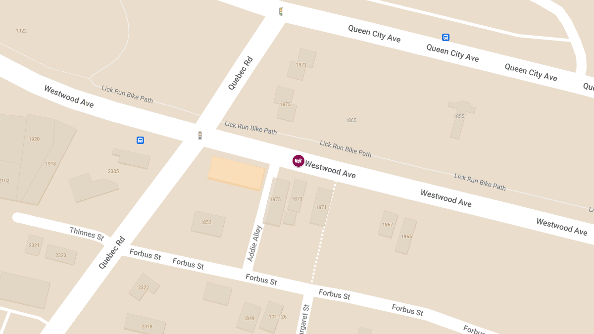 Crash With Injuries at 1888 Westwood Ave