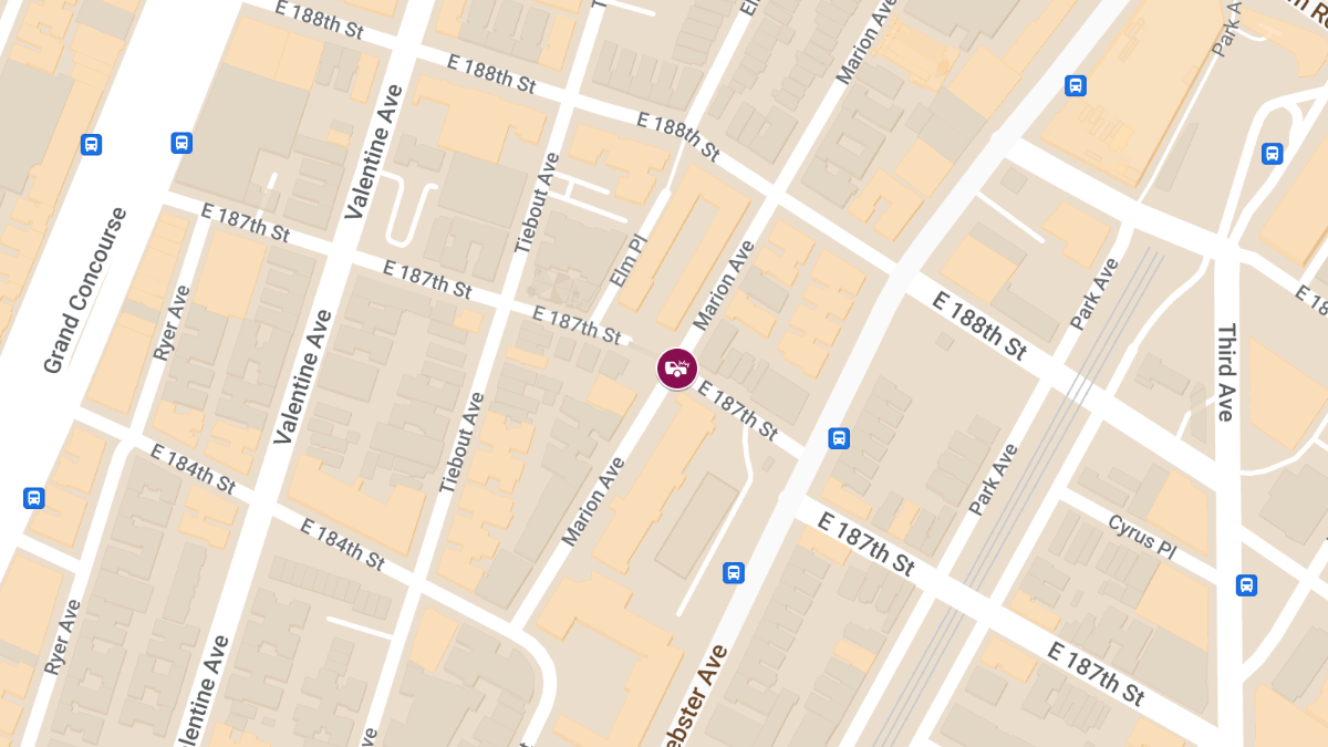 Crash With Injuries at 369 E 187th St