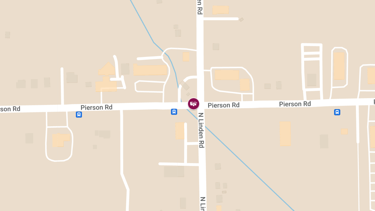 Crash With Injuries at 5050 W Pierson Rd