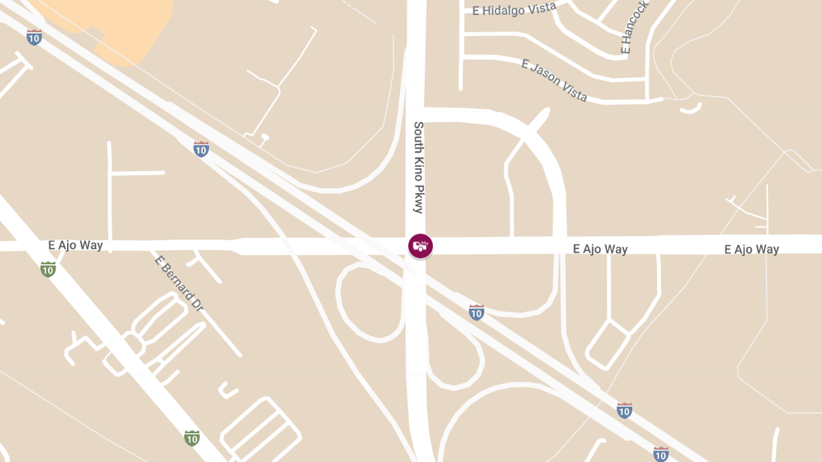 Crash With Injuries at Ajo Connection Ramp and Kino Pkwy