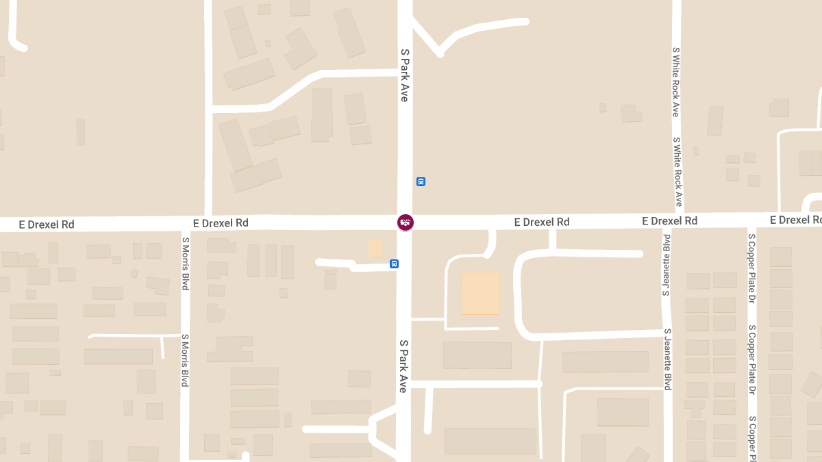 Crash With Injuries at E Drexel Rd & S Park Ave