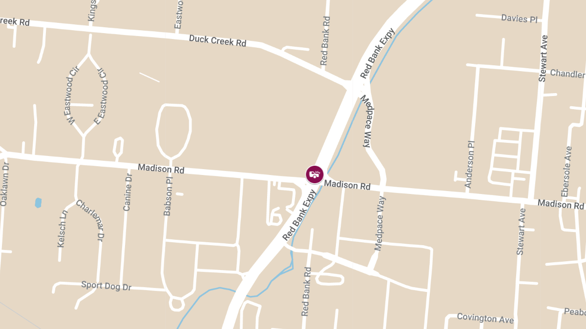 Crash With Injuries at Madison Rd & Red Bank Expy
