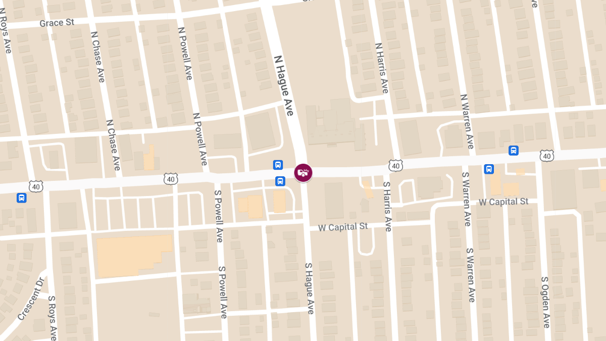 Crash With Injuries at N Hague Ave and W Broad St