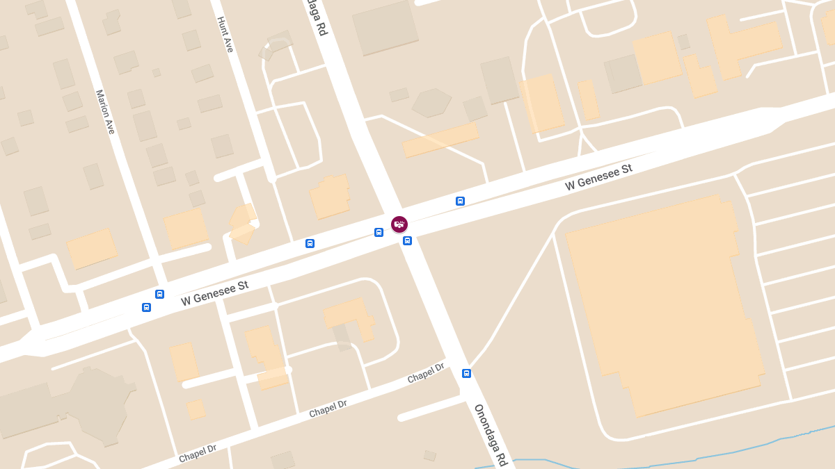 Crash With Injuries at Onondaga Rd EBWB & West Genesee St