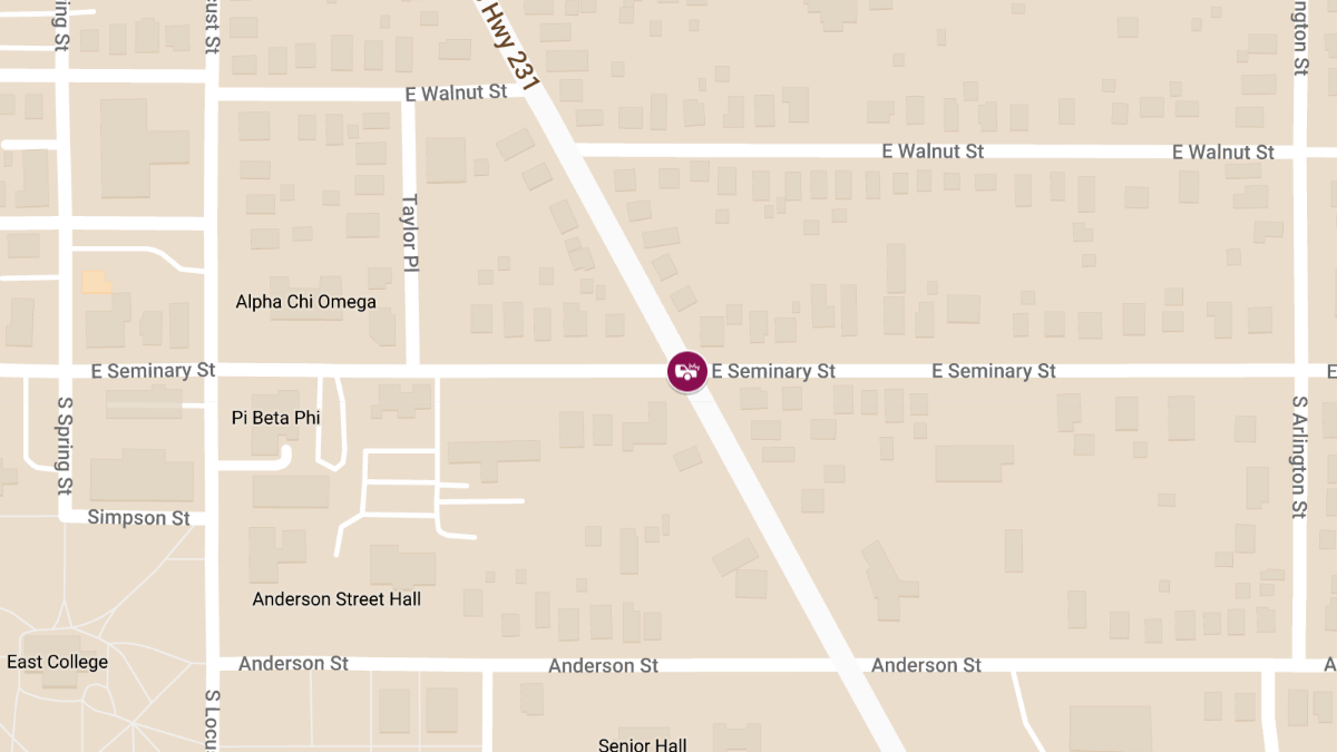 Crash With Injuries at Seminary St & Bloomington St