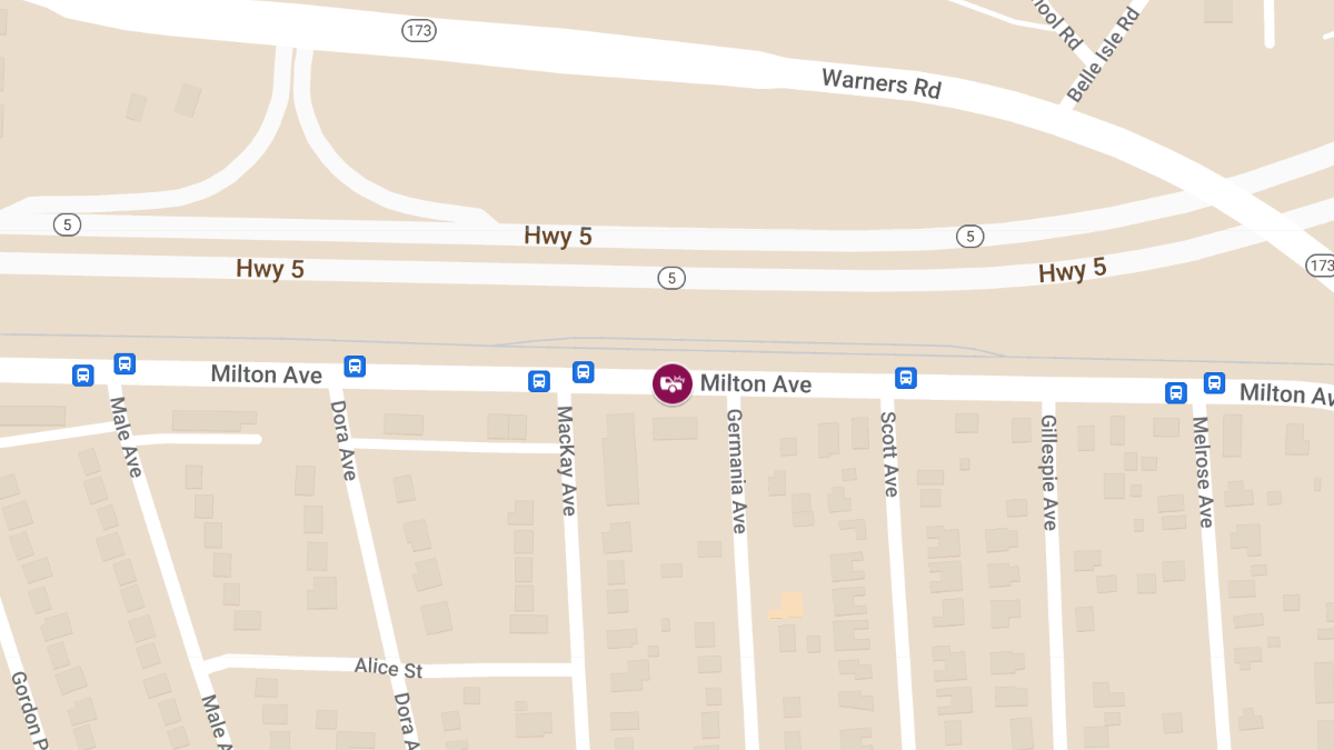 Crash With Injuries on Milton Ave Between Dora Ave & Germania Ave