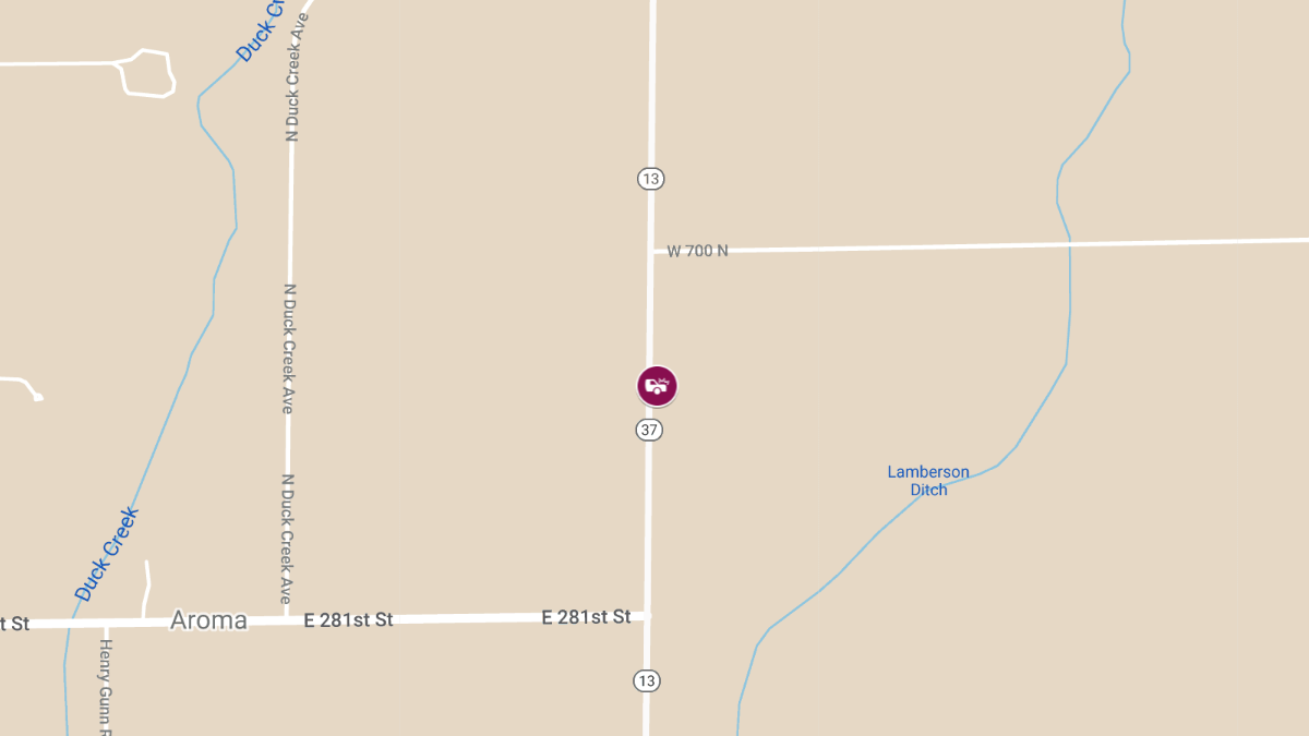 Crash With Injuries on SR-37 Near CR W 700 N