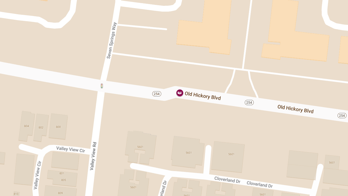 Crash at 1704 Old Hickory Blvd Resullts in Injuries