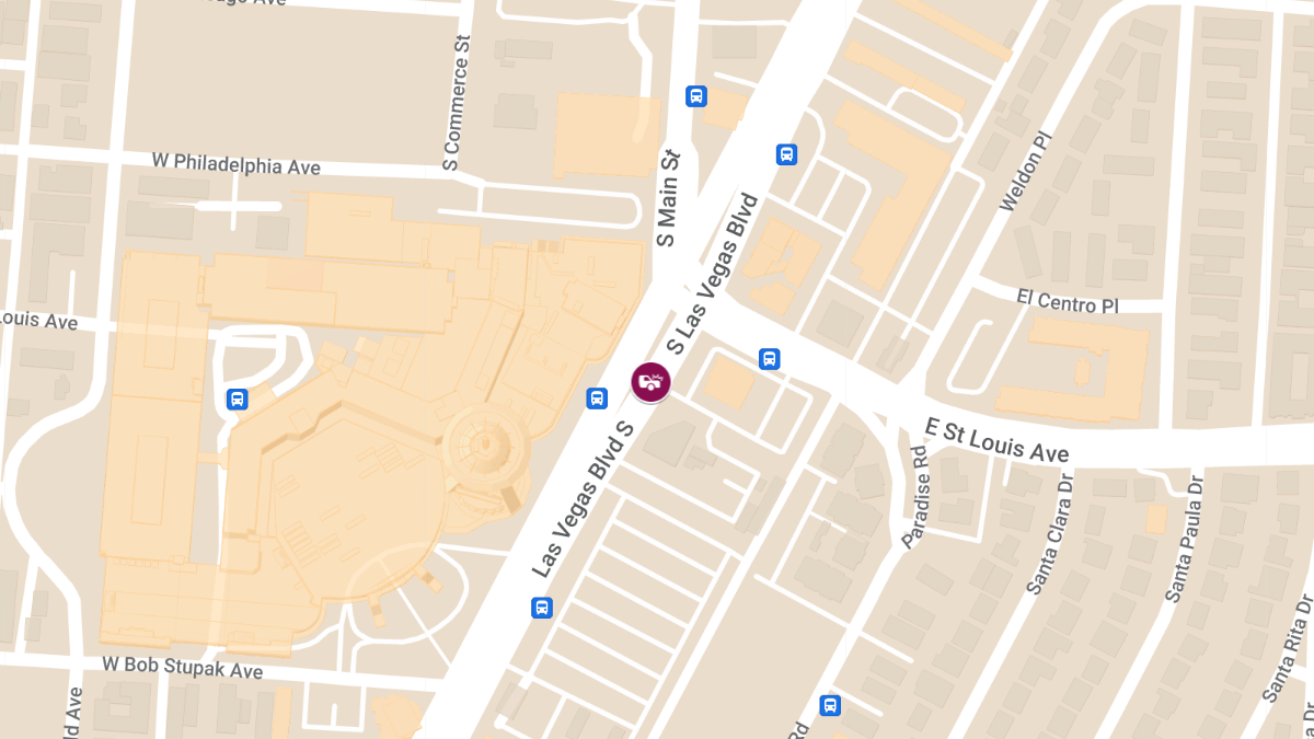 Crash at 1731 S Las Vegas Blvd Causes Injuries