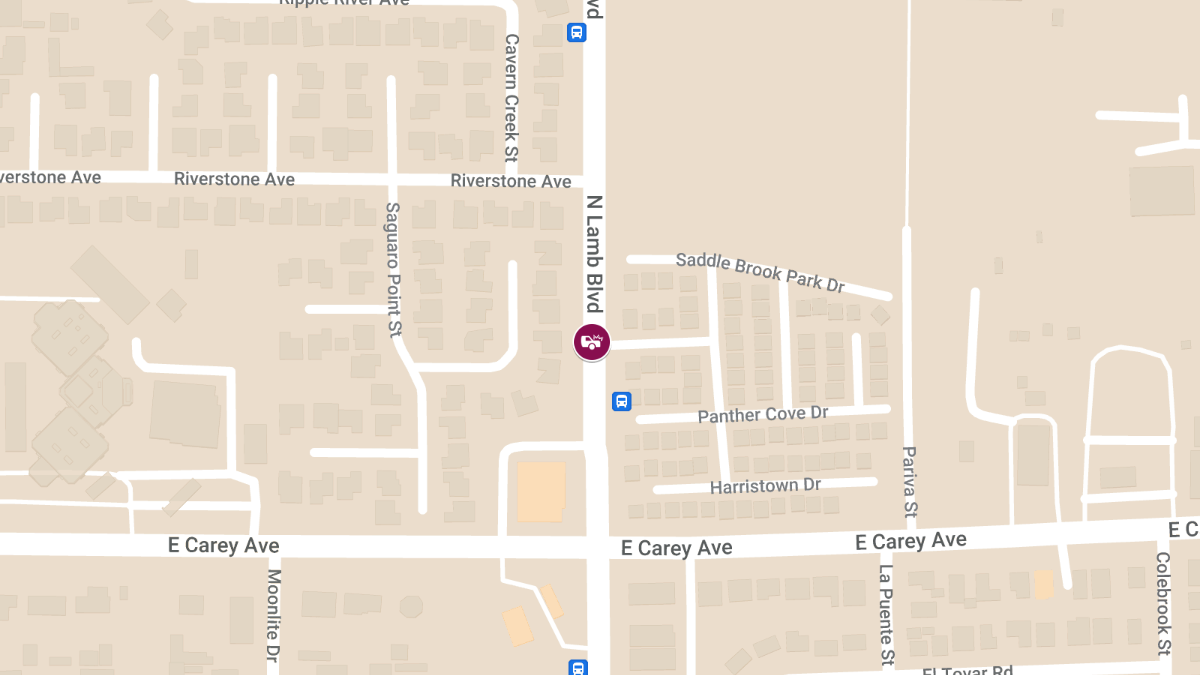 Crash at 2395 N Lamb Blvd Results in Injuries