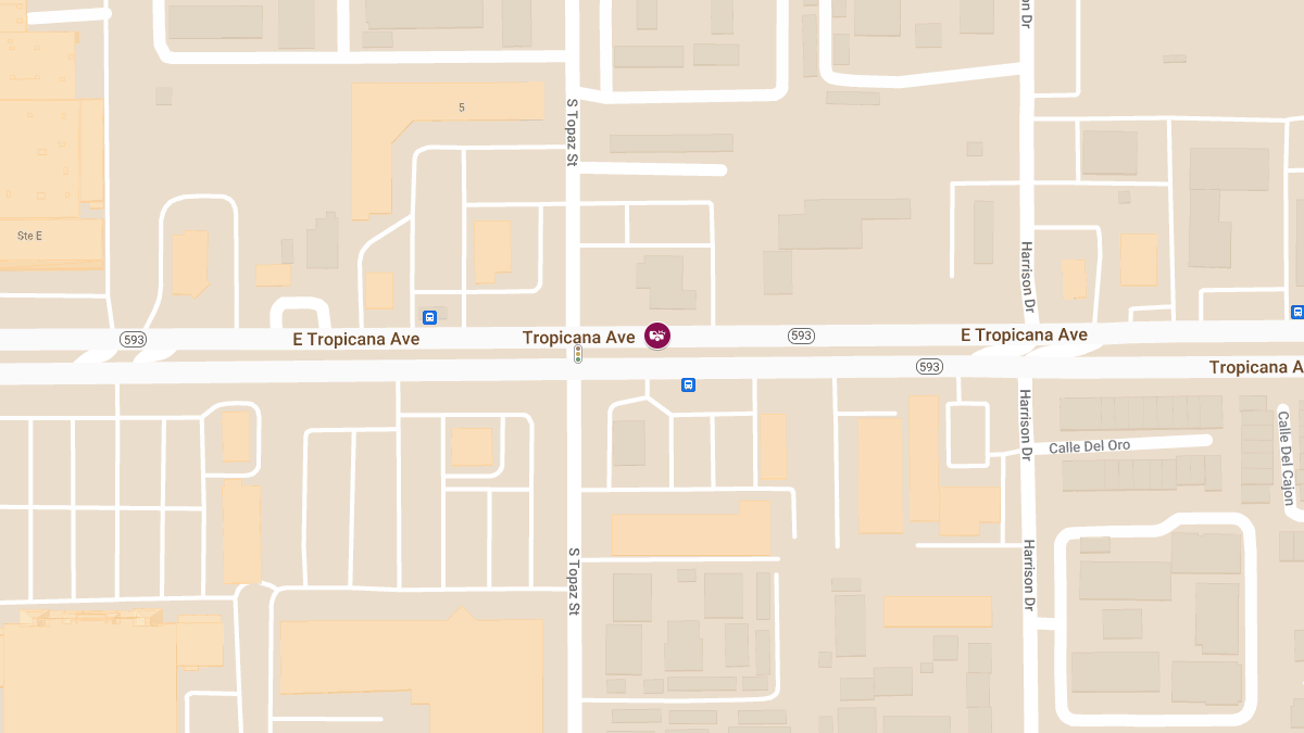 Crash at 2656 E Tropicana Ave Leads to Injuries