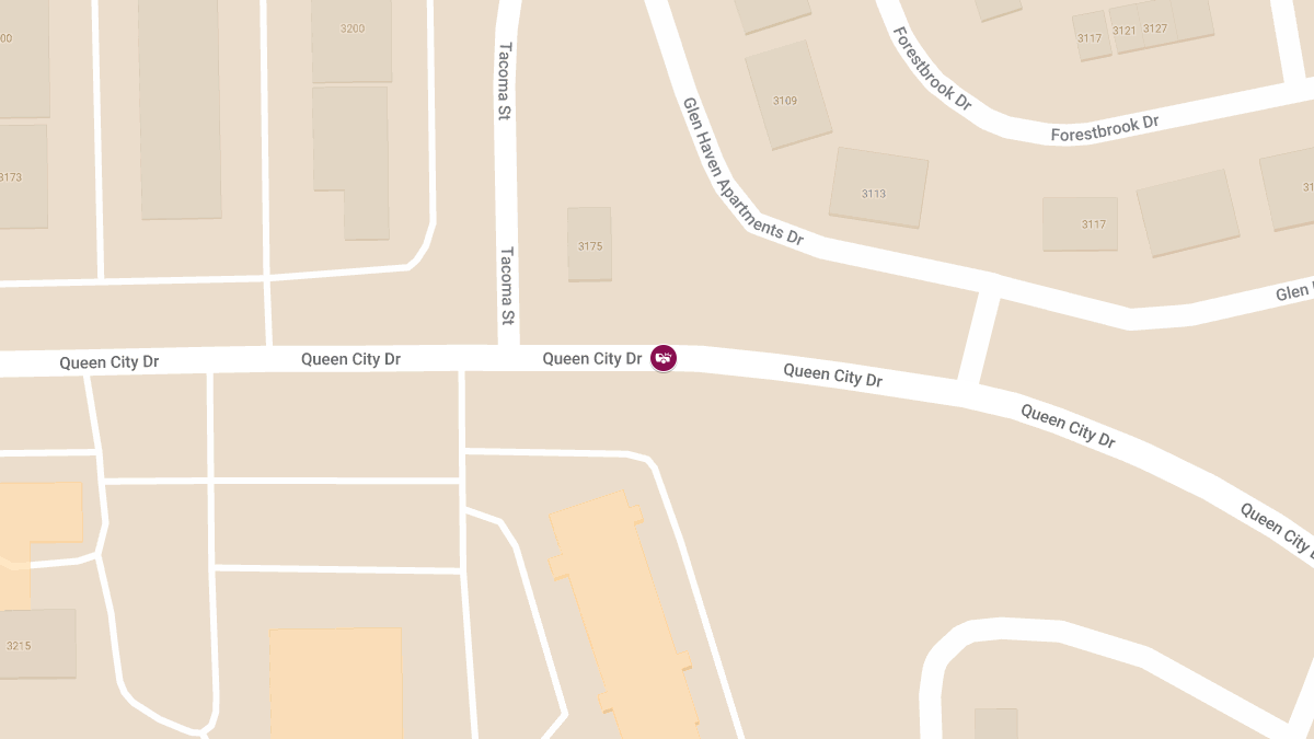 Crash at 3200 Queen City Dr Causes Injuries
