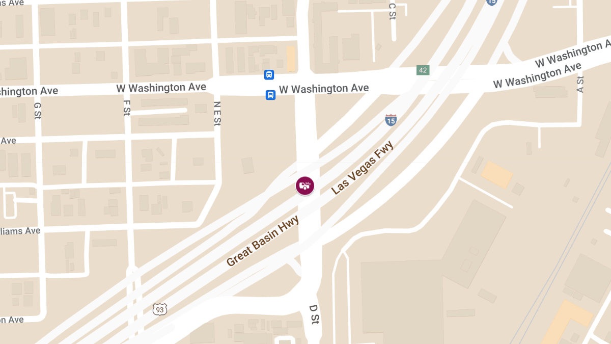 Crash at D St & IR-15 NB Results in Injuries