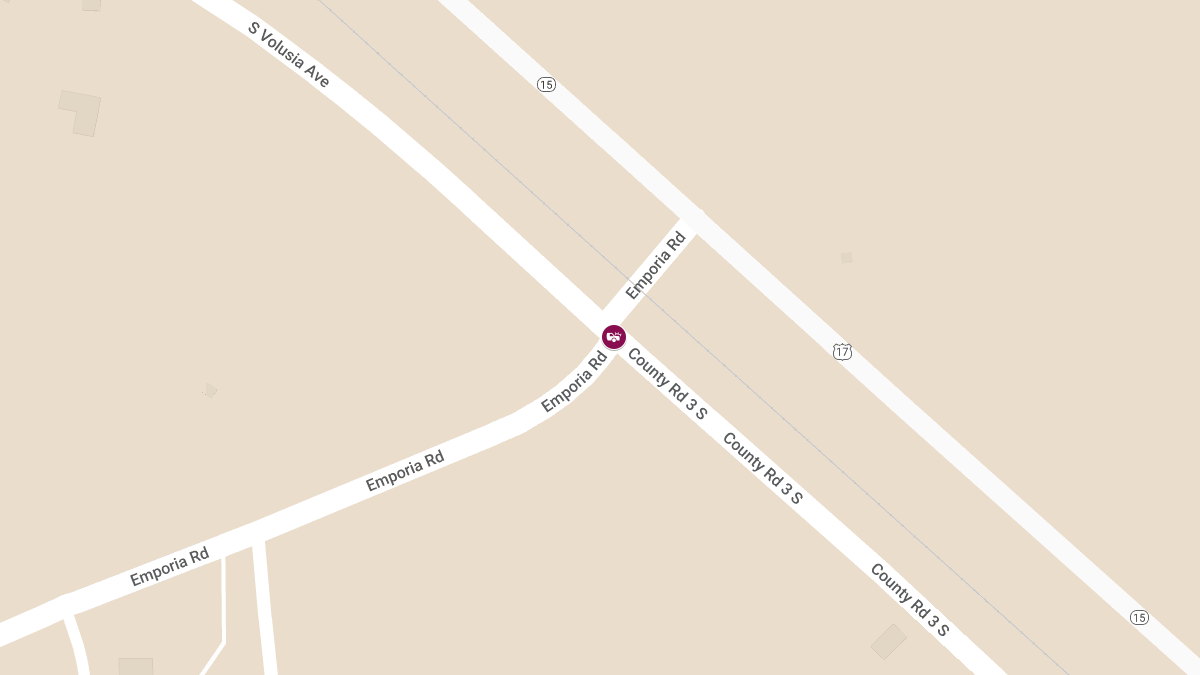 Crash at Emporia Rd & CR-3
