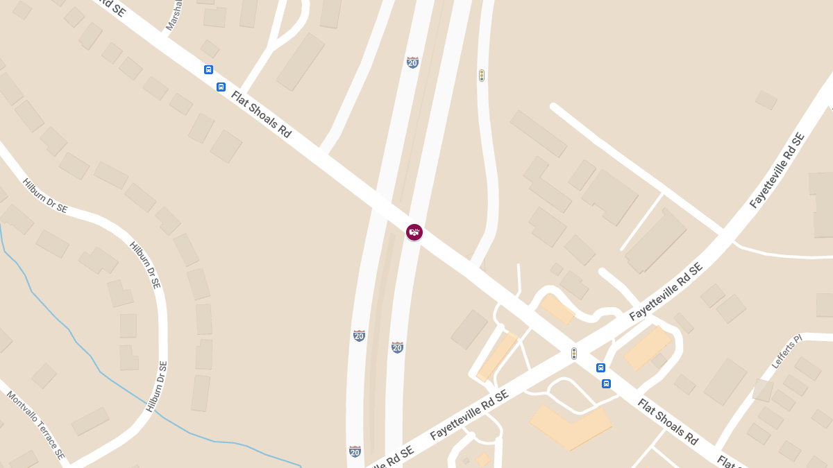 Crash at Flat Shoals Rd SE & I-20 W Leads to Injuries