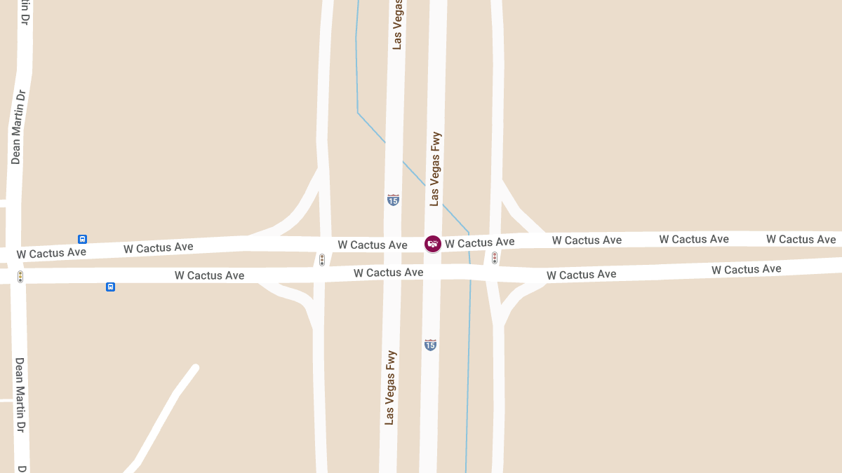 Crash at I-15 N & W Cactus Ave Results in Injuries