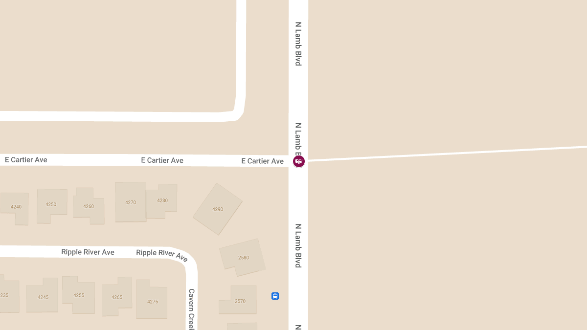 Crash at N Lamb Blvd & E Cartier Ave Leads to Injuries