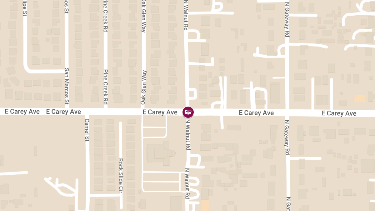 Crash at N Walnut Rd & E Carey Ave Results in Injuries