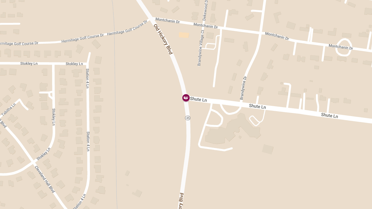 Crash at Old Hickory Blvd & Shute Ln Causes Injuries