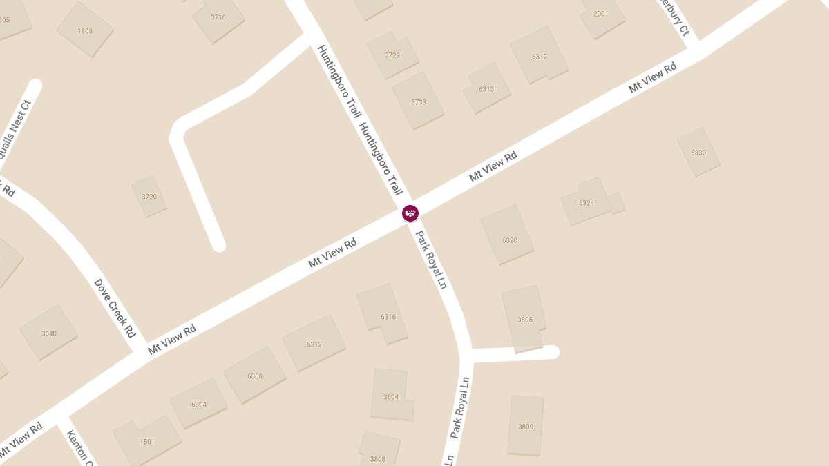 Crash at Park Royal Ln & Mt View Rd Causes Injuries