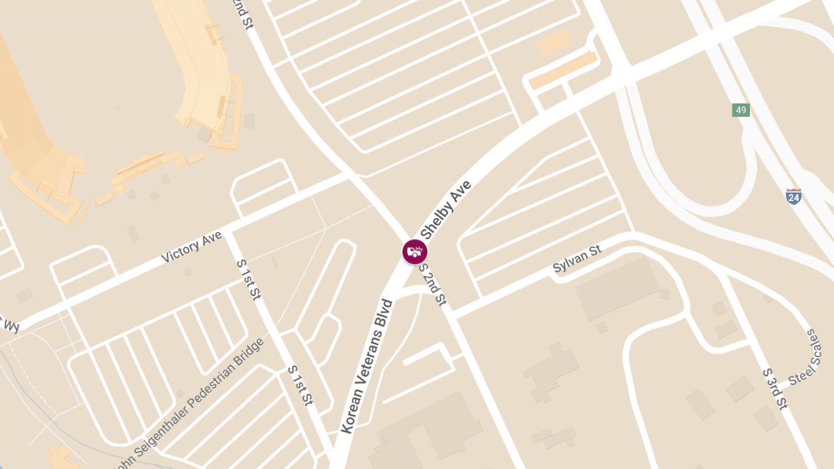 Crash at S 2nd St & Shelby Ave Causes Injuries