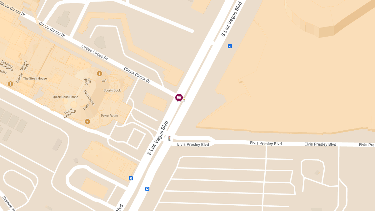 Crash at S Las Vegas Blvd & Circus Circus Dr Leads to Injuries