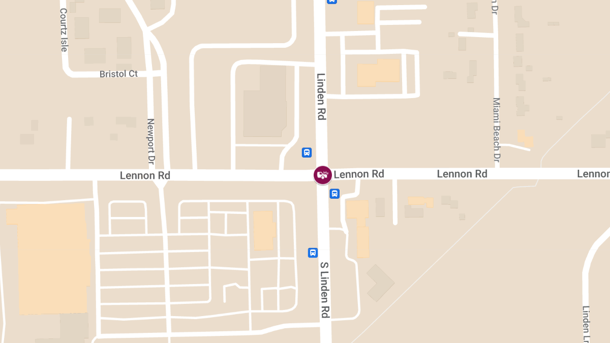 Crash at S Linden Rd & Lennon Rd Leaves Multiple Injured