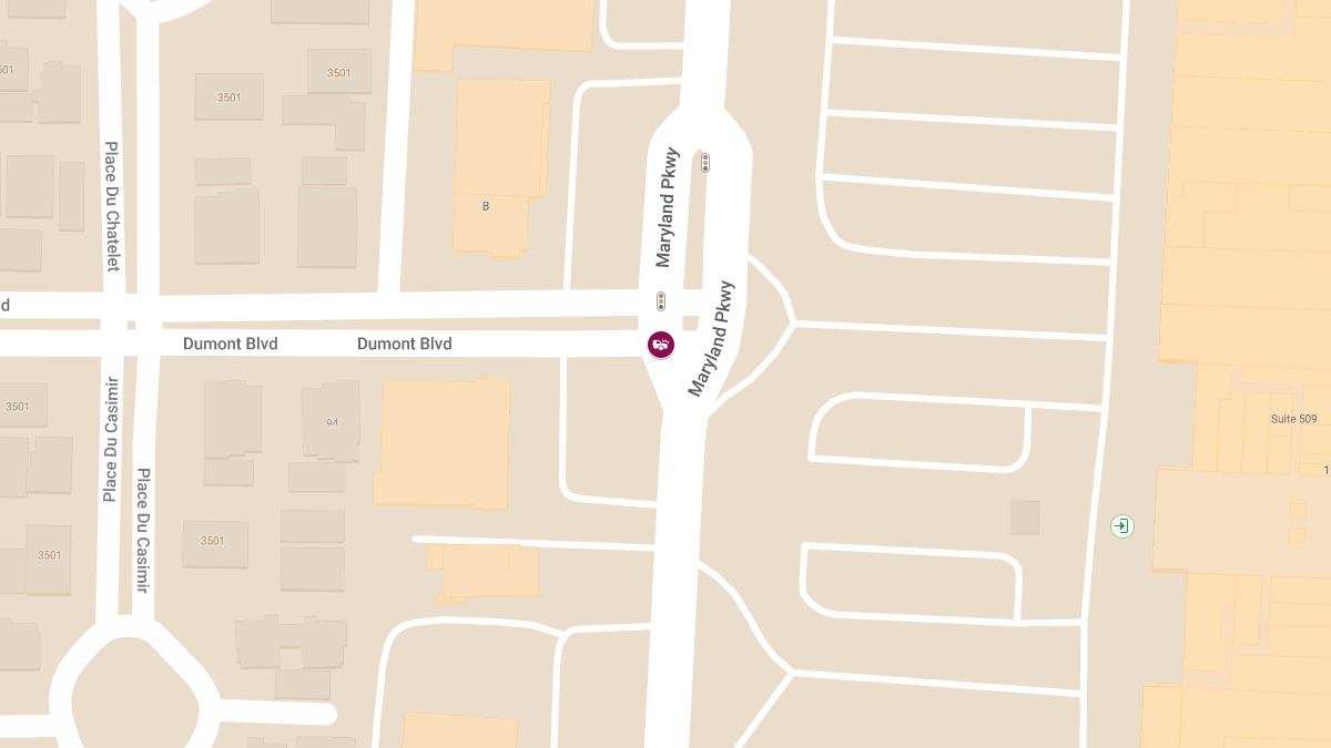 Crash at S Maryland Pkwy & Dumont Blvd Results in Injuries