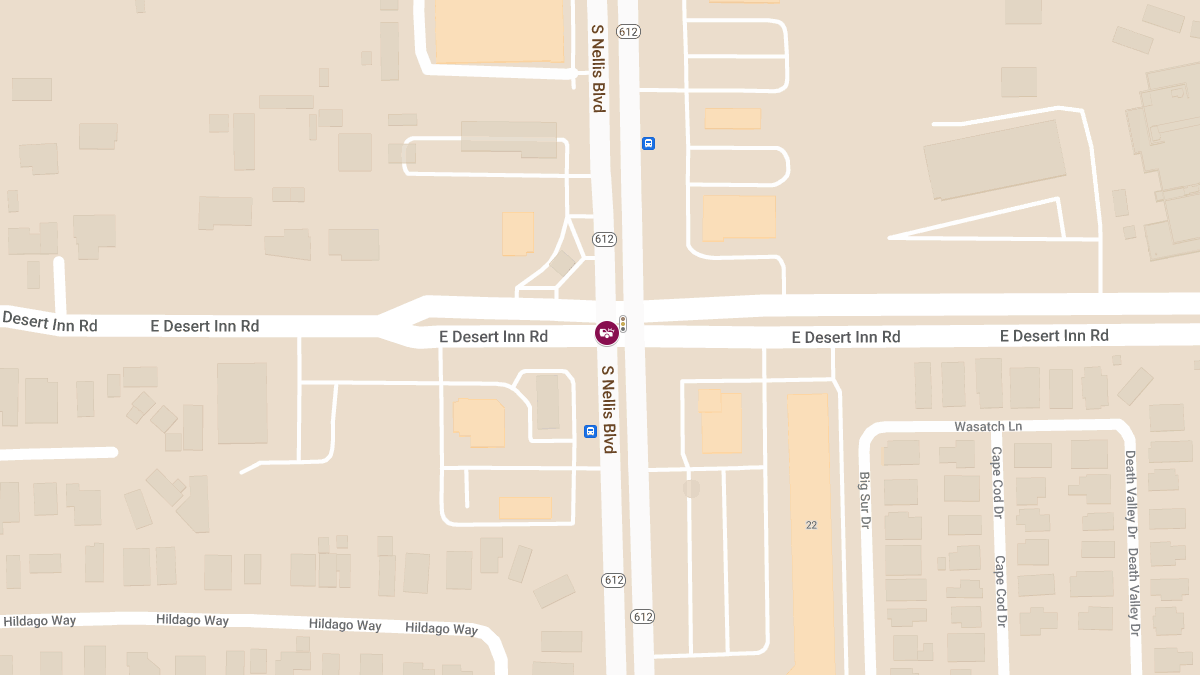 Crash at S Nellis Blvd & E Desert Inn Rd Results in Injuries