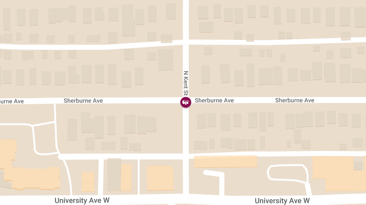 Crash at Sherburne Ave & Kent St Leads to Injuries