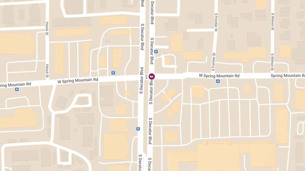 Crash at Spring Mountain Rd & S Decatur Blvd Causes Injuries