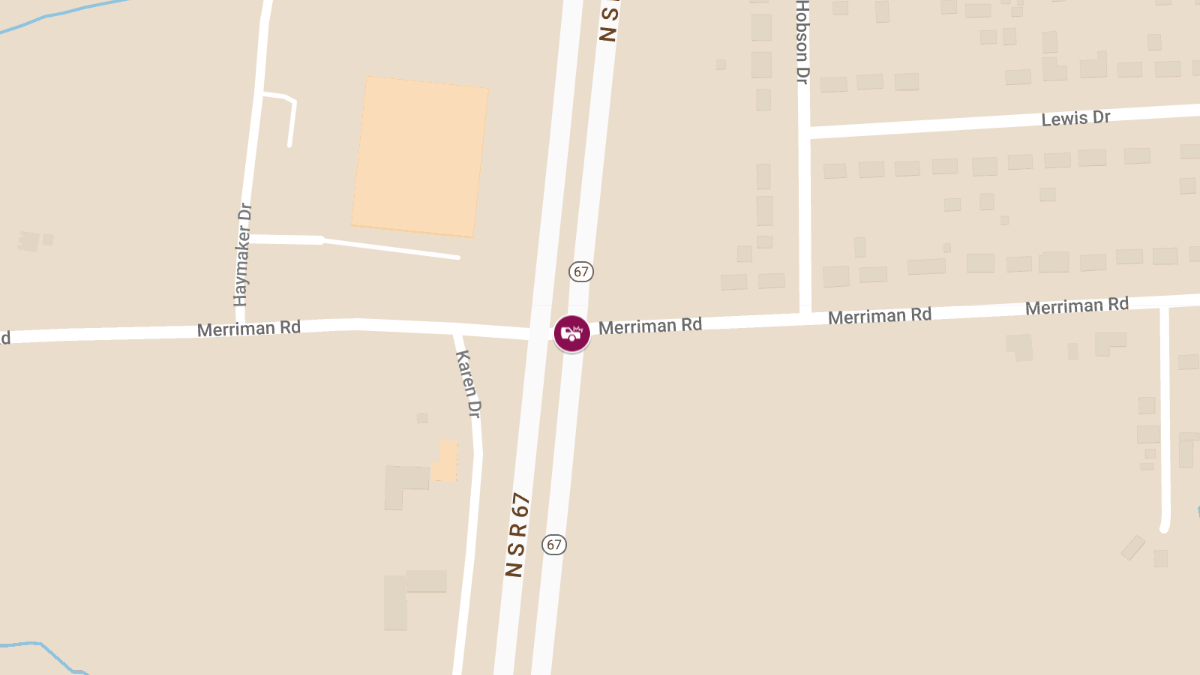 Crash at State Rd 67 and Merriman Rd Causes Injuries