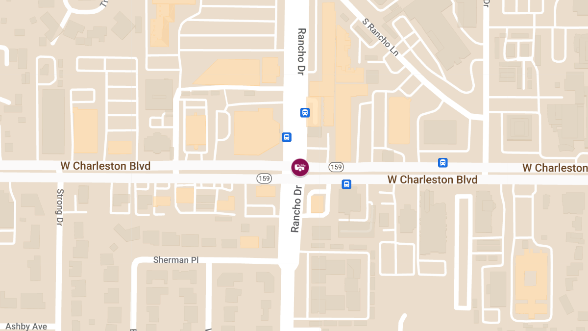 Crash at W Charleston Blvd & S Rancho Dr Leads to Injuries