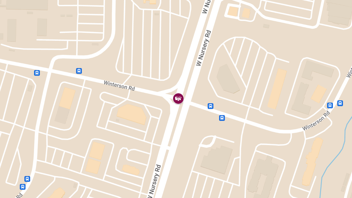 Crash at W Nursery Rd and Winterson Rd Leaves One Trapped