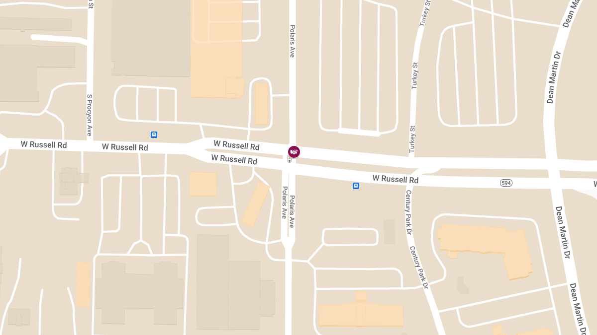 Crash at W Russell Rd and Polaris Ave Results in Injuries
