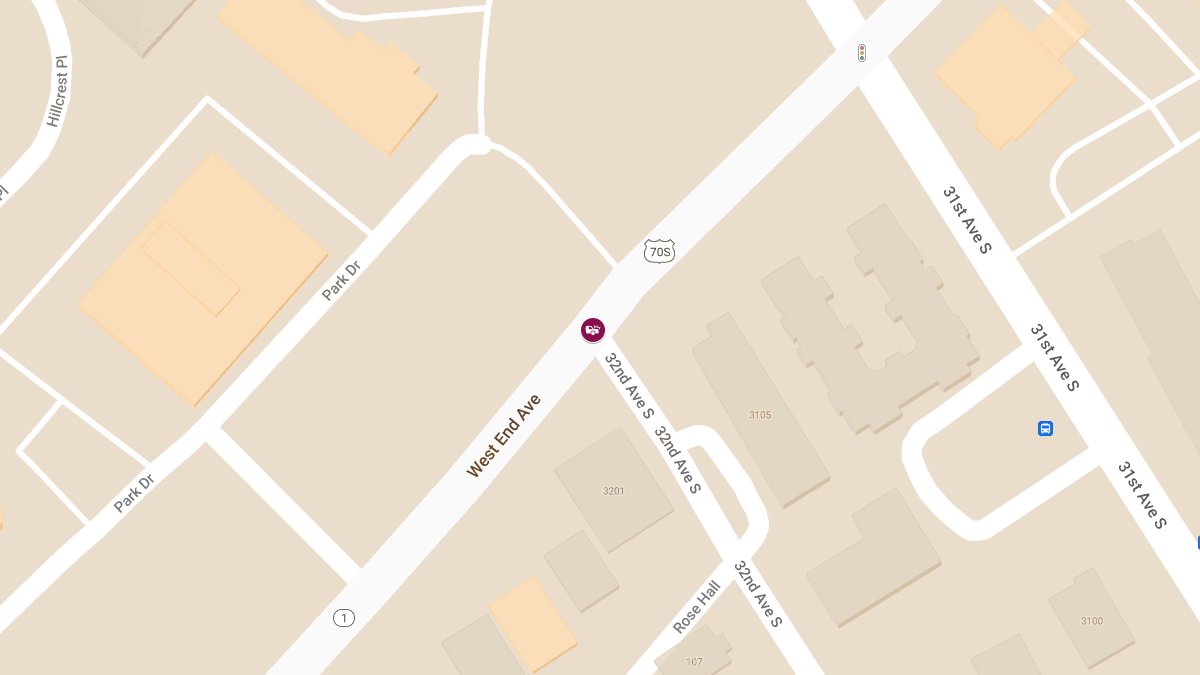 Crash at West End Ave & 32nd Ave S in Midtown Leads to Injuries