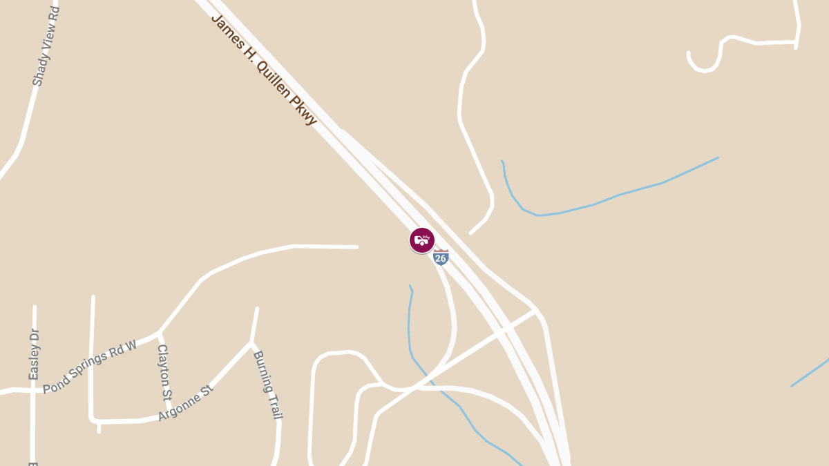 Crash on I-26 at Mile Marker 1 Leads to Injuries