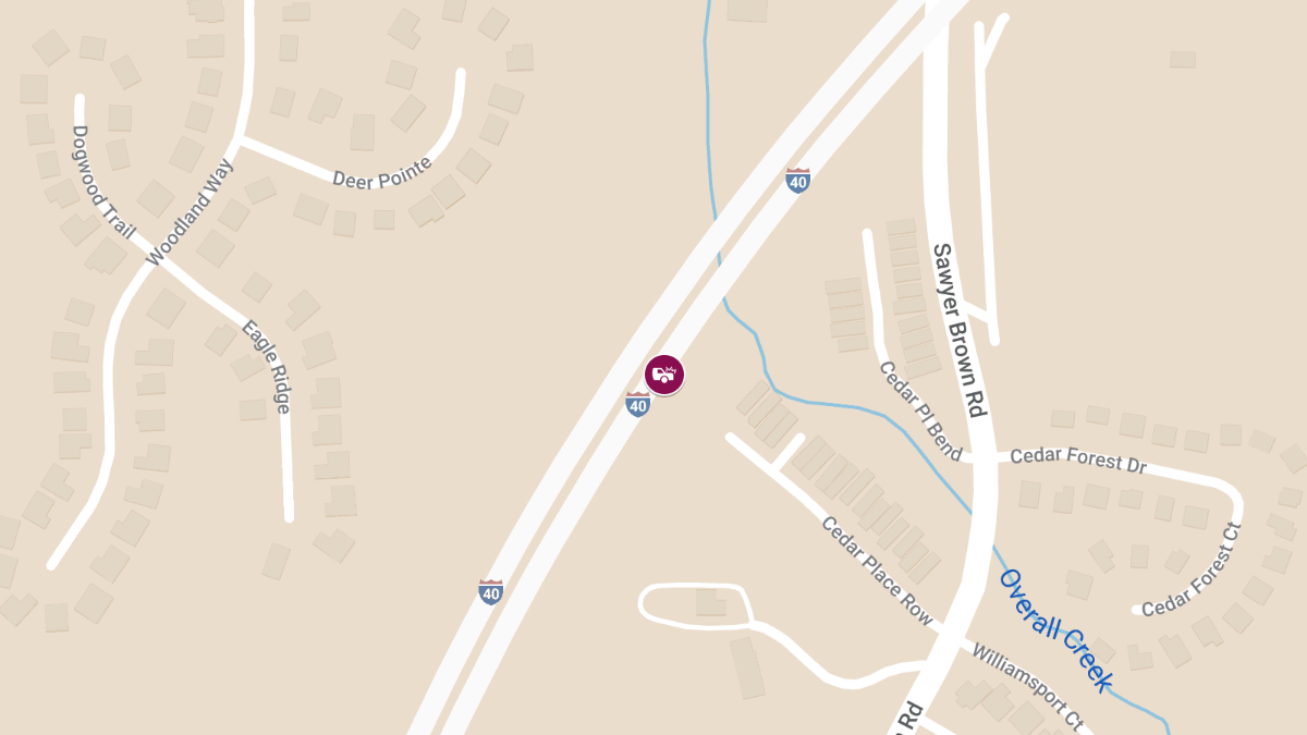 Crash on I-40 West near MM 195 Results in Injuries