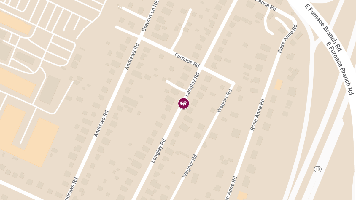 Crash on Langley Rd Injures Two