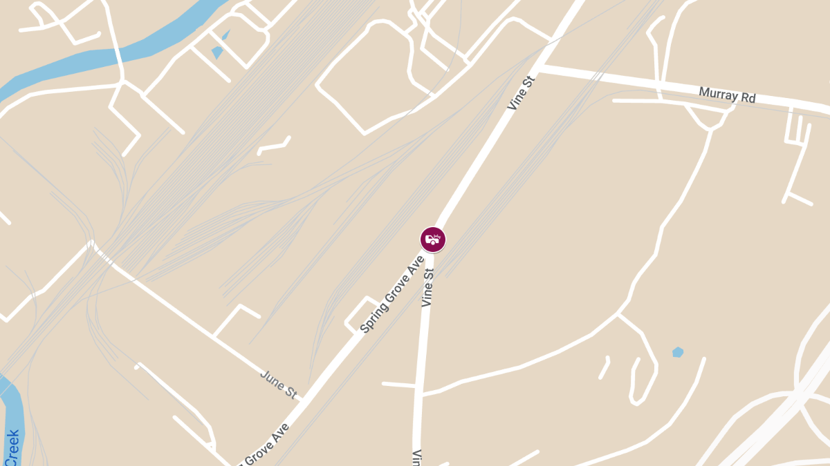 Crash with Critical Injuries at Spring Grove Ave & Hopple St