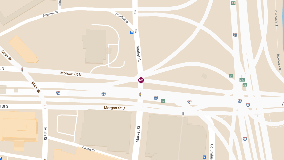 Crash with Entrapment at Morgan St & Market St