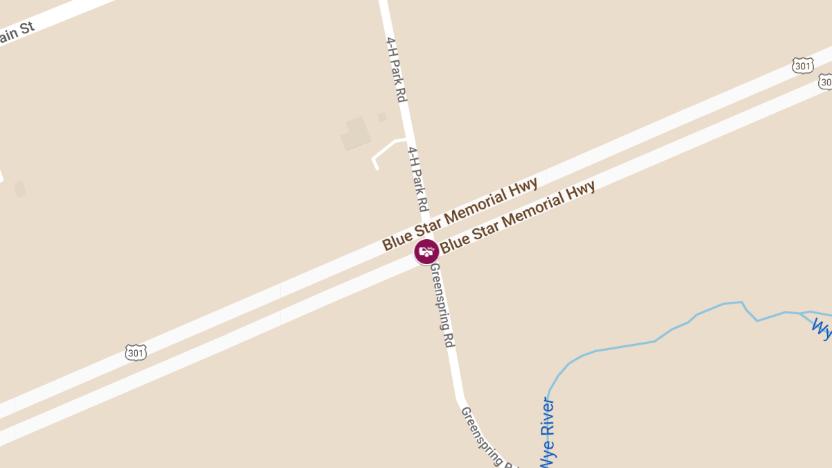 Crash with Entrapment on Rte 301 and 4-H Park Rd