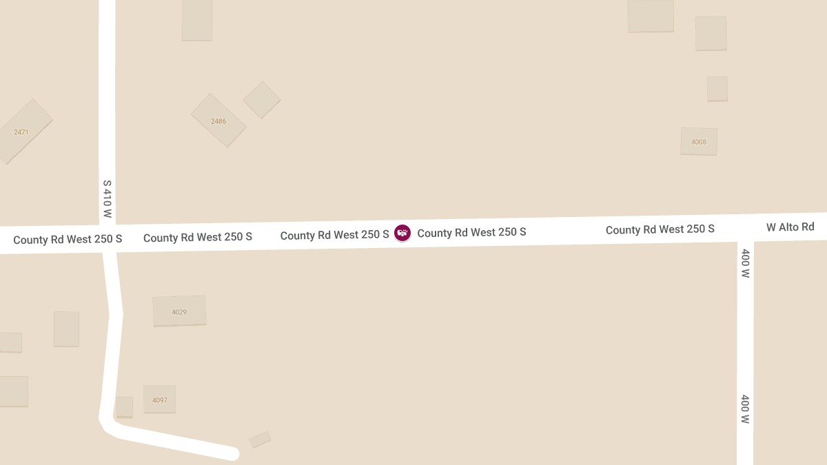 Crash with Injuries Reported Near 3700 Block of W 250 S