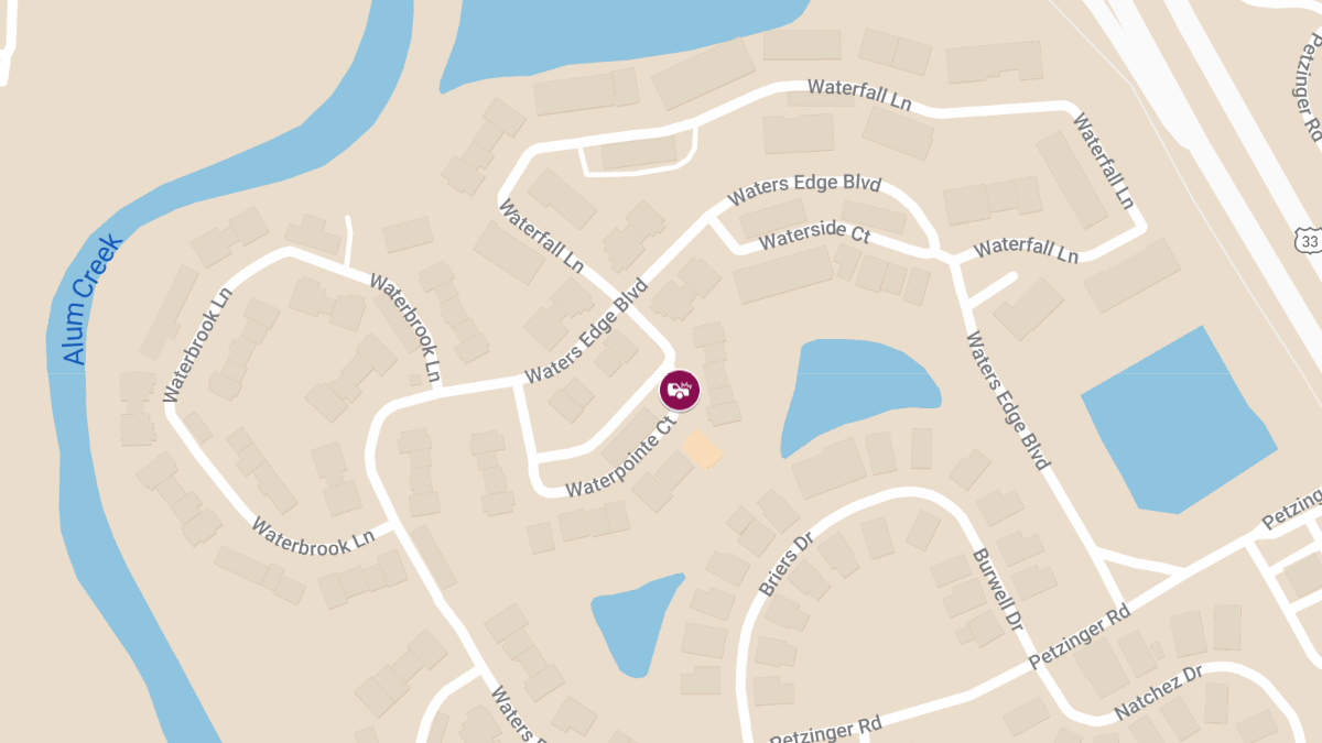 Crash with Injuries Reported at 2326 Waterpointe Ct