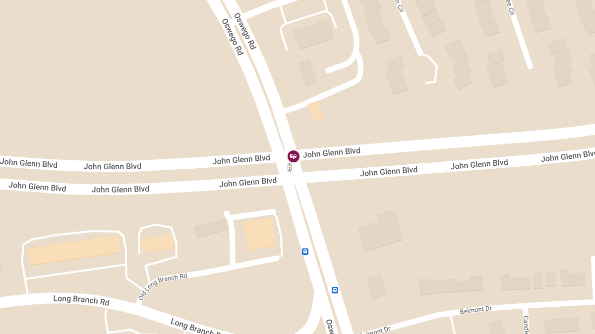 Crash with Injuries Reported on John Glenn Blvd at Oswego RdRte 57