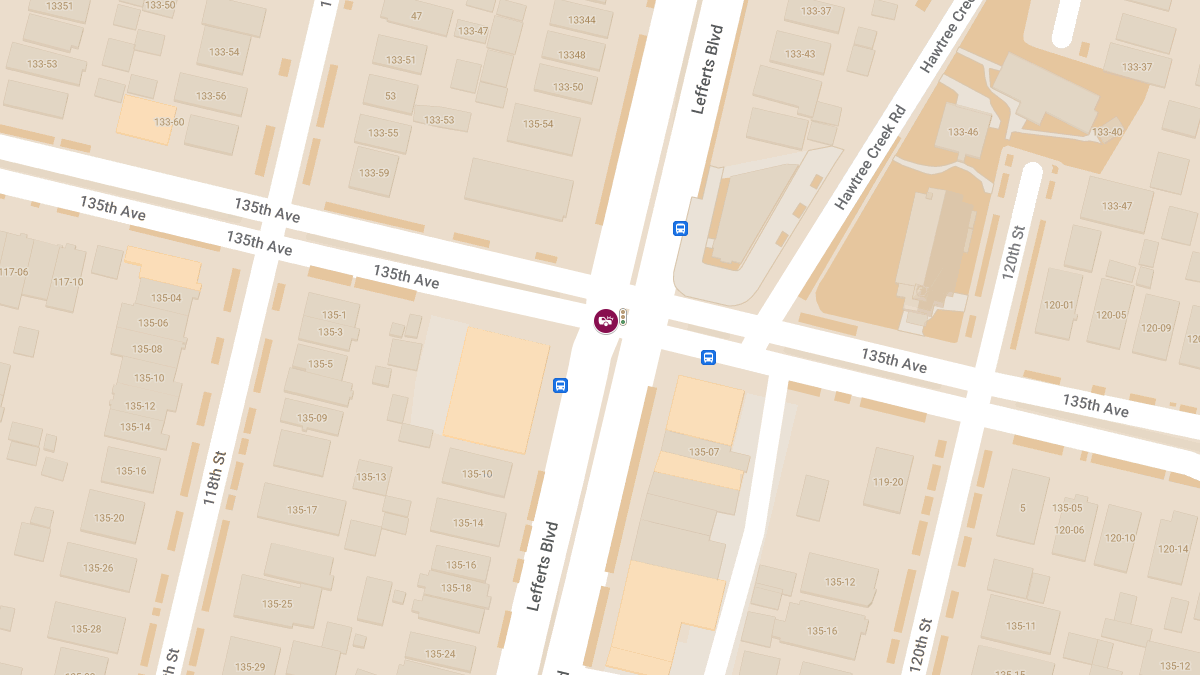 Crash with Injuries at 135th Ave & Lefferts Blvd